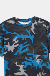 Boys 11 -14 Years Camouflage Tee